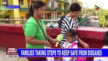 Families taking steps to keep safe from diseases