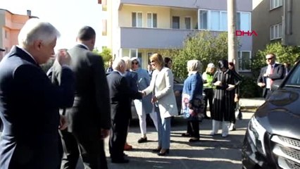 Burhaniye'de anaokulu açılışını bakan eşi rana selçuk yaptı