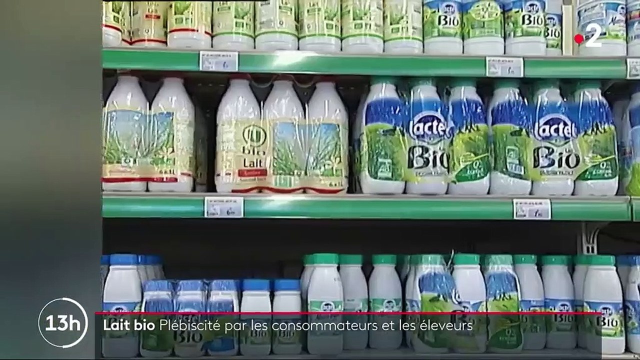 Lait bio : une filière plébiscitée par les consommateurs et adoptée par les exploitants