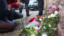 Mourners pay tribute to victims of anti-semitic attack in Germany
