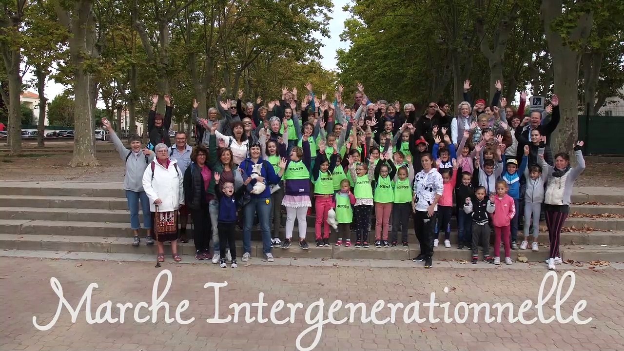 MARSEILLAN - Semaine Bleue : petits et grands ont marché 6 km pour la Marche Intergénérationnelle !