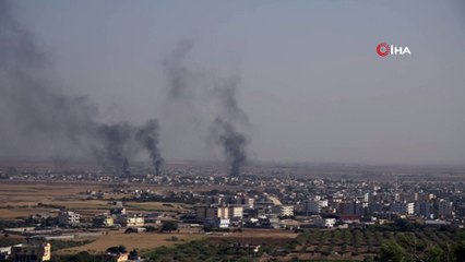 Ceylanpınar'dan Resulayn'deki terör mevzilerine top atışları devam ediyor