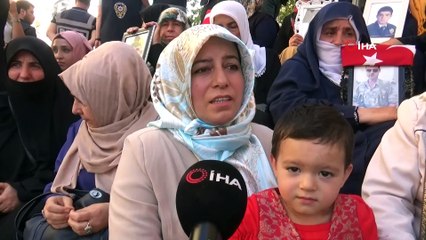 HDP önündeki ailelere bir destek de Elazığ'dan