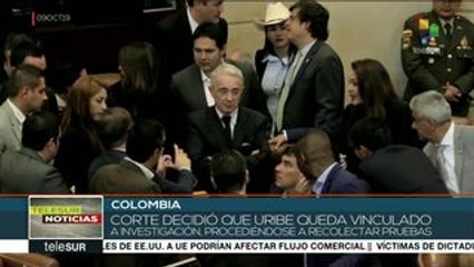 Corte colombiana vincula a Uribe en proceso de fraude y soborno