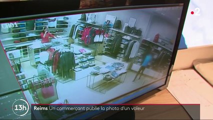 Reims : un commerçant affiche le visage d'un homme soupçonné de l'avoir volé