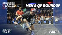 Squash: U.S. Open 2019 - Men's QF Roundup Pt.1