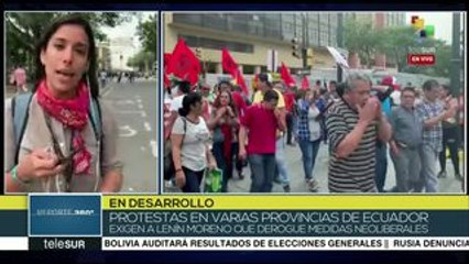 Ecuador: protestas en Guayaquil no cesan