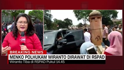 Tiba di RSPAD, Wiranto Langsung Menuju Ruang IGD - AAS News TV