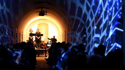 In Brooklyn catacombs, classical music rises among the dead