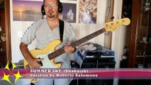 SUMMER SKY (Shakatak) - bassline by Roberto Salomone