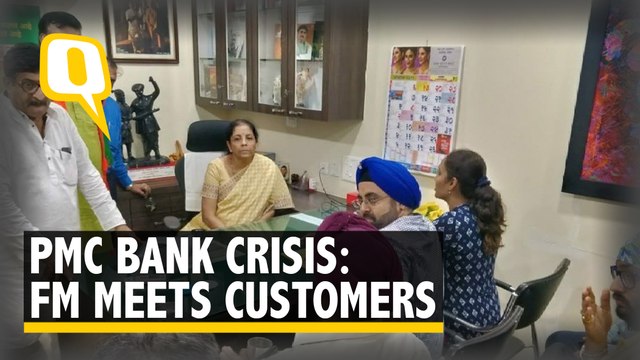 PMC Bank Scam: Sitharaman Faces Protesters, Promises Legislation