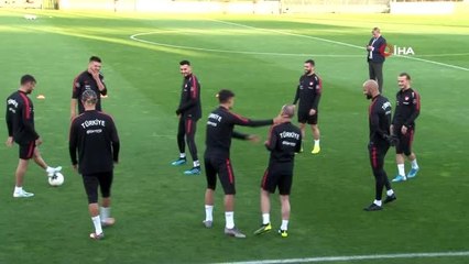 Milli Takımdan antrenman öncesi net mesaj