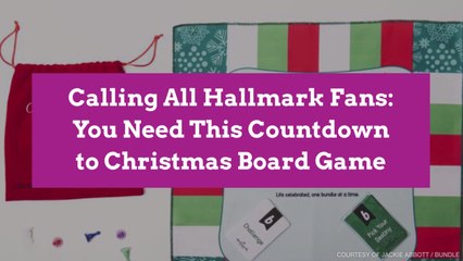 Calling All Hallmark Fans: You Need This Countdown to Christmas Board Game