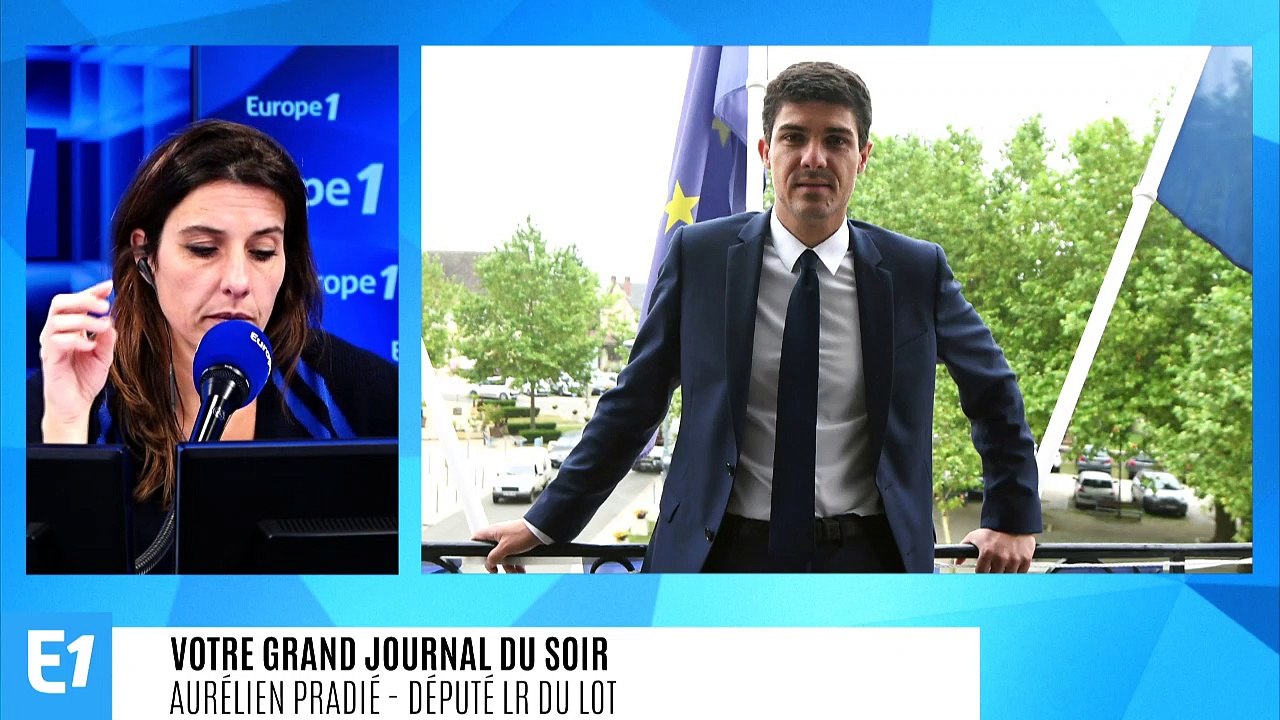Aurélien Pradié, député LR du Lot, auteur d'une...