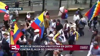 Tensión en Ecuador por protestas contra Lenín Moreno