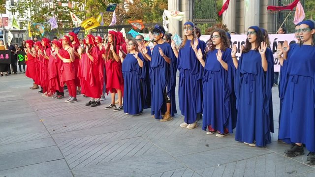 Extinction Rebellion se concentra contra el cambio climático