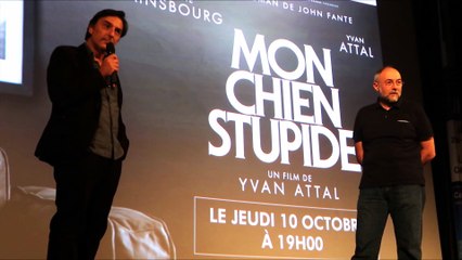 Yvan Attal est venu présenter son nouveau film à Cavaillon