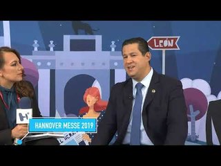 Hannover Messe reunirá a 12 mil personas, asegura Diego Sinhue