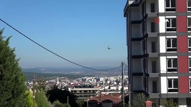 Polisten kaçan şahıs, polis ekiplerini harekete geçirdi