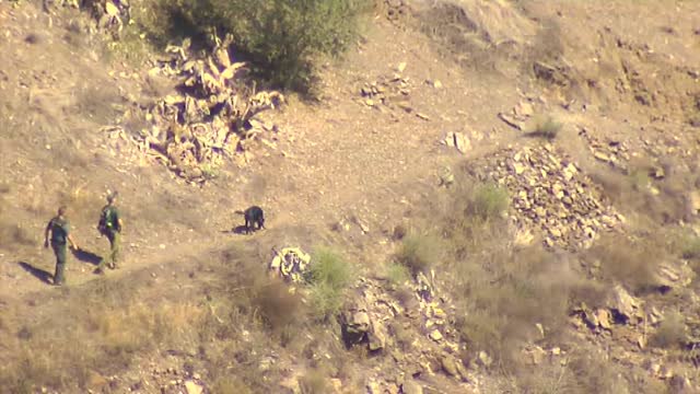 La Guardia Civil investiga si los nuevos restos óseos encontrados por la Guardia Civil corresponden a Dana Leonte