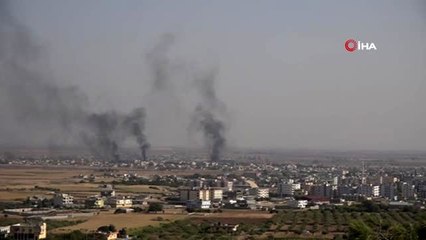 Ceylanpınar'dan Resulayn'deki terör mevzilerine top atışları devam ediyor