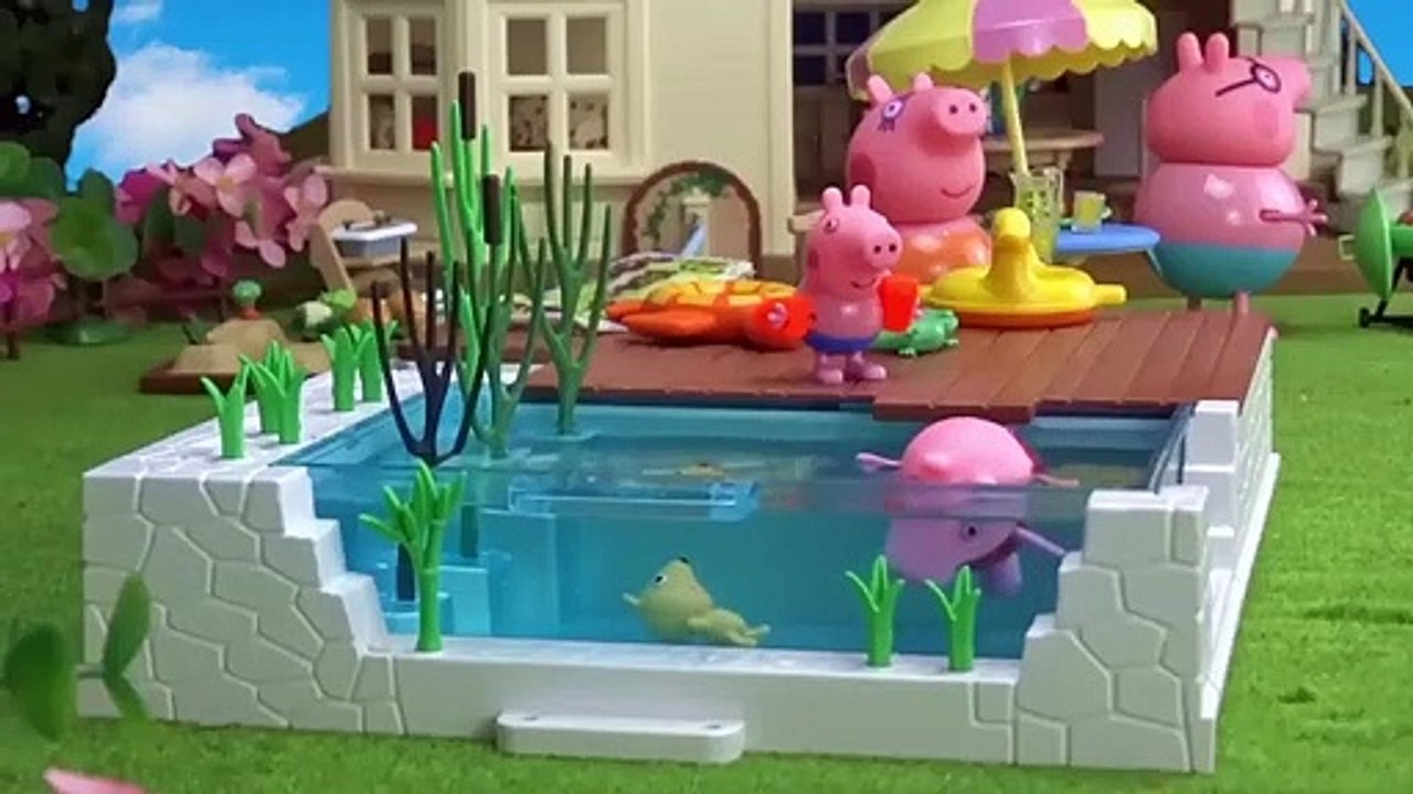 Peppa juguetes en la piscina sales