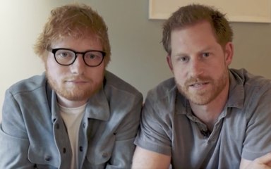 Ed Sheeran and Prince Harry Team up for National Mental Health Day