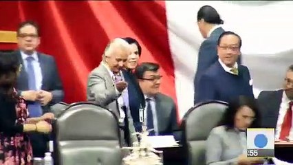 Olga Sánchez Cordero comparece ante la Cámara de Diputados