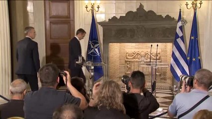 NATO Genel Sekreteri Stontelberg, Yunanistan'da - ATİNA