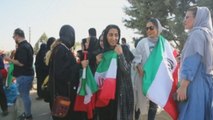 Las mujeres iraníes hacen historia con su entrada al estadio Azadi