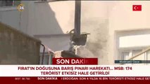 PKK/PYD'li teröristler sivilleri hedef alıyor