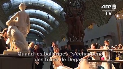 Au musée d'Orsay, les ballerines "s'échappent" des toiles de Degas