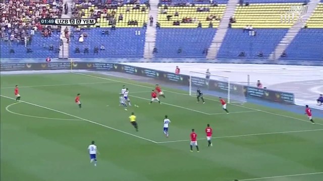 هزيمة المنتخب اليمني بخماسية أمام أوزبكستان في التصفيات المزدوجة