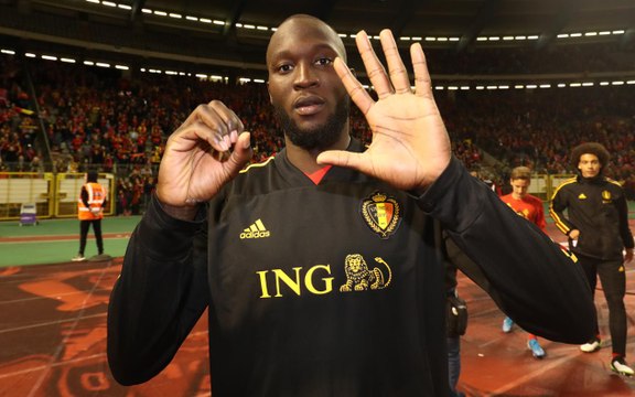 Romelu Lukaku après Belgique - Saint-Marin