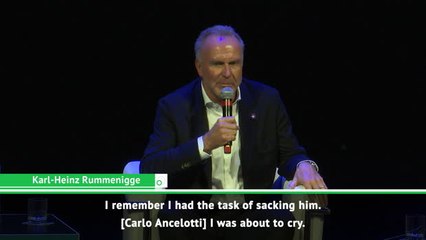 I cried when I had to sack Ancelotti at Bayern - Rummenigge