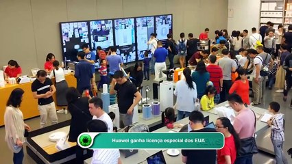 Huawei ganha licença especial dos EUA