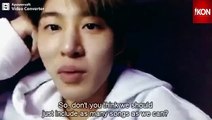 Hanbin Talk to fans Let's Get It ENG SUB PART 2 END