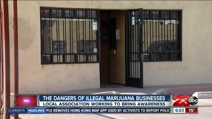 The dangers of illegal marijuana businesses in Kern County