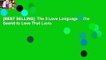 [BEST SELLING]  The 5 Love Languages: The Secret to Love That Lasts
