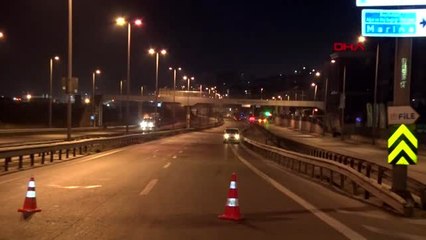 Beylikdüzü'nde tır kazası 1 yaralı