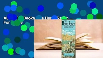 About For Books  The Home Ranch  For Kindle