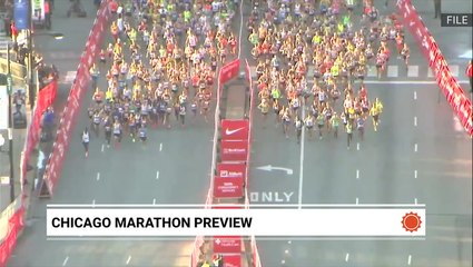 Get a sneak peek at what conditions may be like at the Chicago Marathon