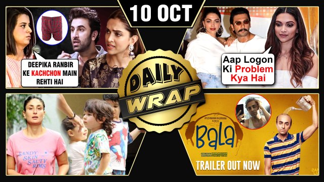 Deepika ANGRY On Fans, Kangana Throws Tantrums, Rangoli Insults Ranbir Deepika | Top 10 News