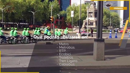 Lanzan nueva tarjeta para el transporte público en la CDMX