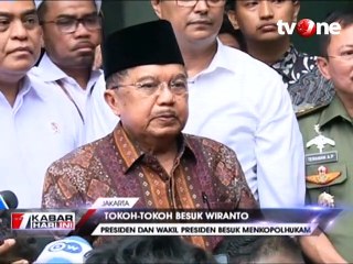 Sejumlah Pejabat Besuk Menkopolhukam