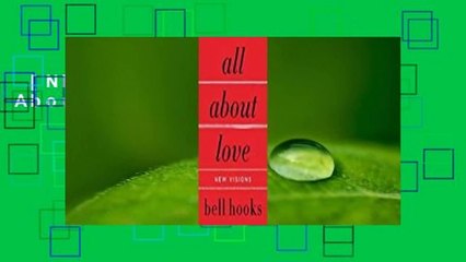[NEW RELEASES]  All About Love: New Visions