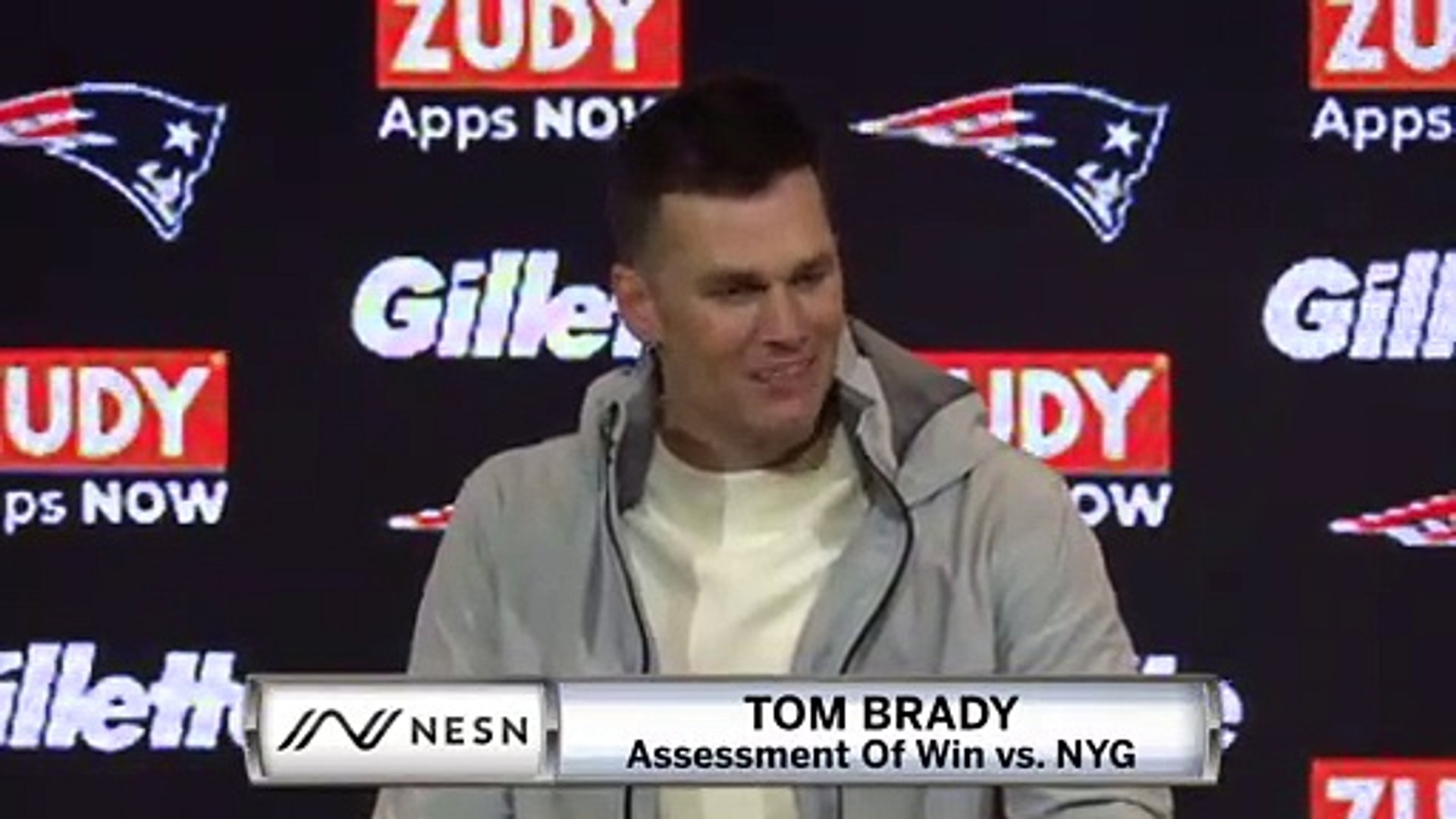 tom brady news conference today