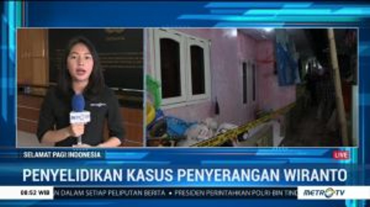 Dua Pelaku Penyerangan Wiranto Dibawa ke Mabes Polri