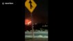Shocking blaze grows rapidly in California