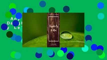 Any Format For Kindle  Daughter Cry No More by LeTresa Payne